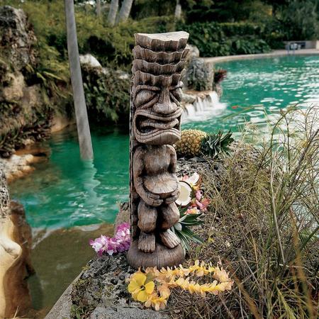 Design Toscano Tiki Gods Statue: The God of the Luau NG31189